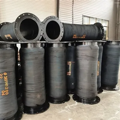 Tuyau de caoutchouc à décharge de dragage